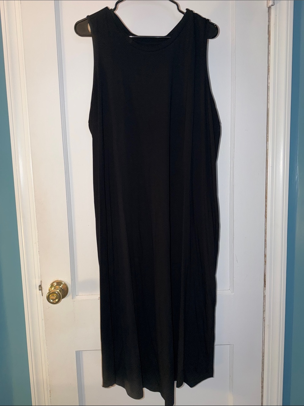 Universal Standard Black Sleeveless Maxi Dress